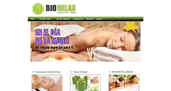 Desktop Screenshot of biorelaxhealthspa.com